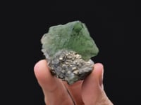 FLUORITE   with PYRITE and QUARTZ