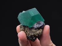FLUORITE with GEOCRONITE  and PYRITE