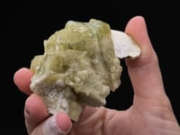 BRAZILIANITE   with MUSCOVITE