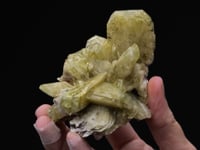 BRAZILIANITE   with MUSCOVITE
