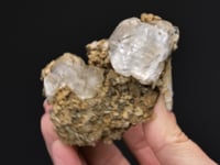 FLUORITE with QUARTZ  and CALCITE