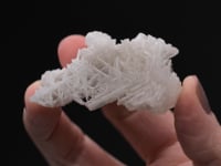 CERUSSITE   reticulated 'snow-flake' twin