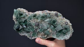 FLUORITE with GALENA