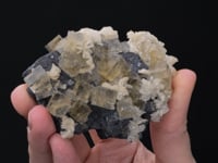 FLUORITE and DOLOMITE  on GALENA