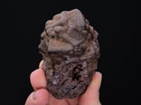 HEMATITE   ps. after FLUORITE and PYRITE