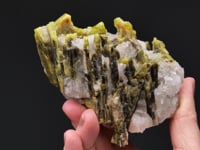 CHRYSOBERYL   with QUARTZ