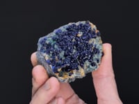 AZURITE   on SMITHSONITE