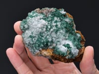 CALCITE   on MALACHITE