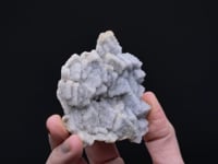 QUARTZ epimorphs after FLUORITE  with SPHALERITE