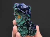 AZURITE   with MALACHITE