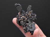 ACANTHITE with NATIVE SILVER