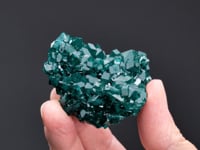 DIOPTASE   with CALCITE