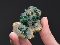 ZINCOLIVENITE   with TSUMCORITE