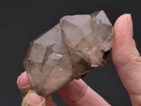 Smoky QUARTZ with HEMATITE  on DOLOMITE