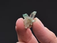 CERUSSITE   with MALACHITE