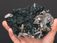 BARYTE   with MALACHITE