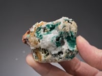 CORNWALLITE   with OLIVENITE