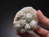 WITHERITE   on CALCITE