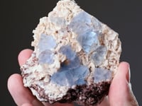 FLUORITE on DOLOMITE
