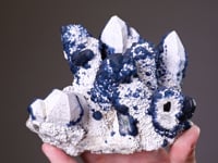 FLUORITE on QUARTZ