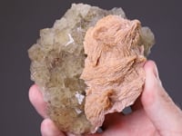 BARYTE   on FLUORITE