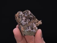 NATIVE COPPER   in CALCITE