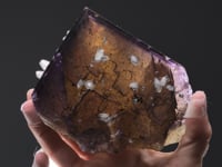 FLUORITE   with CALCITE