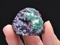 CUPRITE   and DOLOMITE with MALACHITE