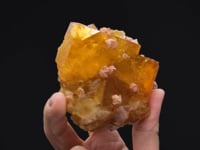 FLUORITE   with QUARTZ
