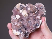 FLUORITE and GALENA  with BARYTE