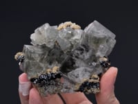 FLUORITE with SPHALERITE Ferroan DOLOMITE and QUARTZ