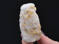 NATIVE GOLD   in QUARTZ