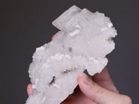 BARYTE with QUARTZ and CALCITE