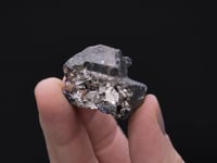 NATIVE BISMUTH   with MOLYBDENITE