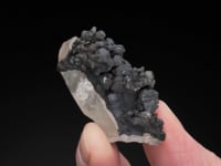 NATIVE ARSENIC on QUARTZ