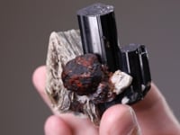 TOURMALINE, SPESSARTINE and MUSCOVITE