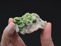 CONICHALCITE   with CALCITE