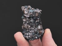 WULFENITE   with SERPIERITE / DEVILLINE