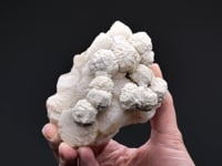 BARYTE on WITHERITE  on CALCITE