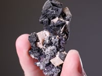 NATIVE BISMUTH with SIDERITE