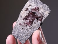 KERMESITE  with QUARTZ