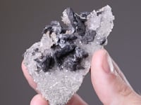 CHALCOCITE with QUARTZ