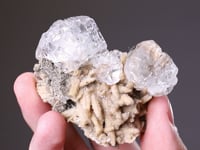 FLUORITE with QUARTZ