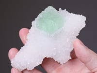 FLUORITE with QUARTZ