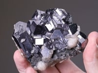 GALENA with CALCITE