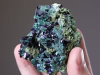AZURITE with MALACHITE Pseudomorph After AZURITE