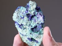 LINARITE with BROCHANTITE and MALACHITE