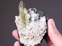 TITANITE with ORTHOCLASE Var. "ADULARIA"