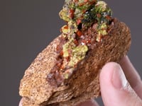 CROCOITE with PYROMORPHITE