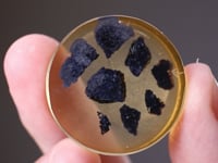 BRIARTITE with  CATAMARCAITE,  THALCUSITE  BORNITE (Polished Section)